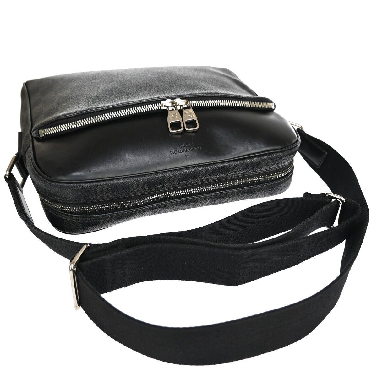 Louis Vuitton Reporter Dayton Black Canvas Shoulder Bag (Pre-Owned) Size ONE SIZE - 4 Thumbnail