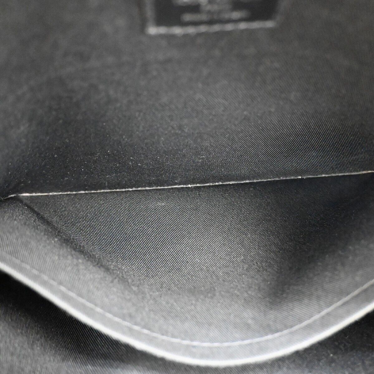 Louis Vuitton Reporter Dayton Black Canvas Shoulder Bag (Pre-Owned) Size ONE SIZE - 9 Thumbnail