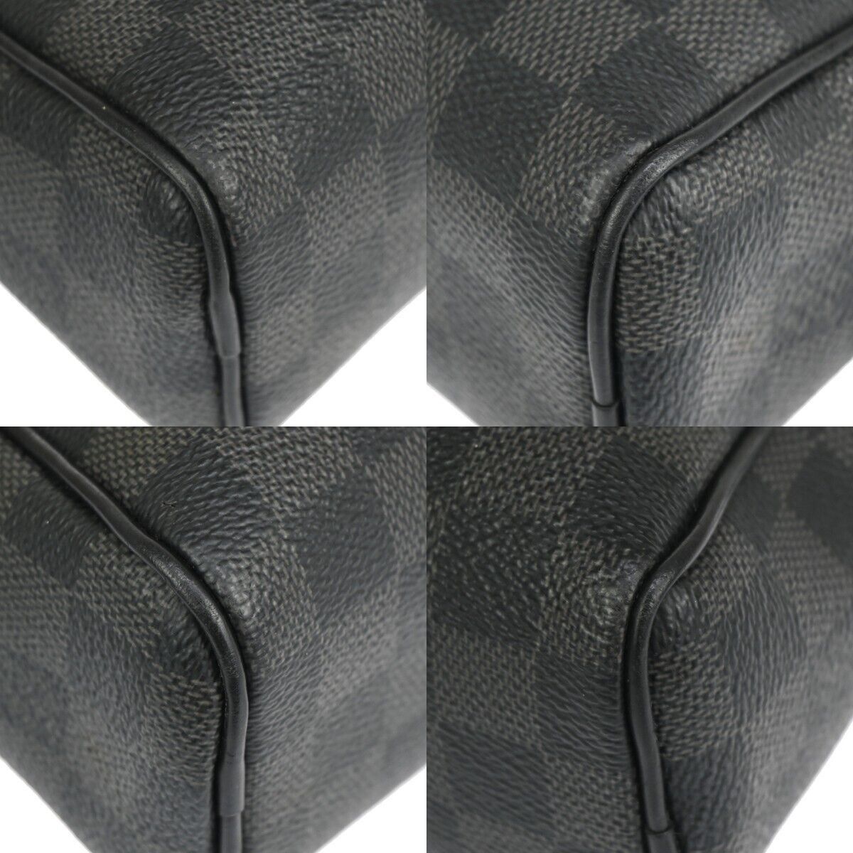 Louis Vuitton Reporter Dayton Black Canvas Shoulder Bag (Pre-Owned) Size ONE SIZE - 8 Thumbnail