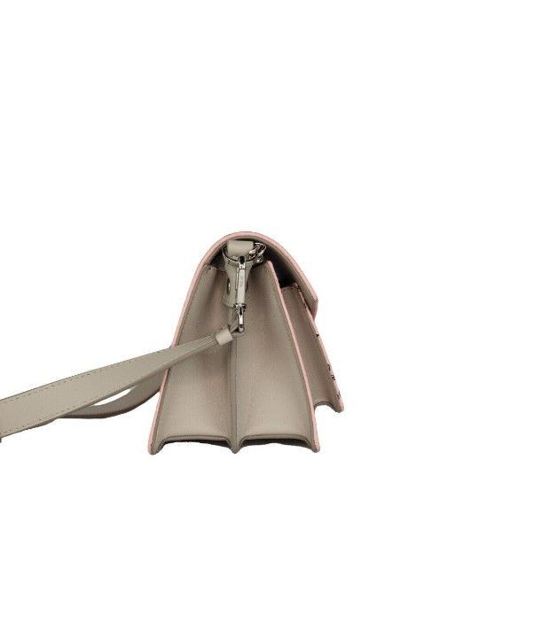 MCM Signature Soft Pink Diamond Logo Leather Mini Flap Lock Size ONE SIZE - 3 Thumbnail