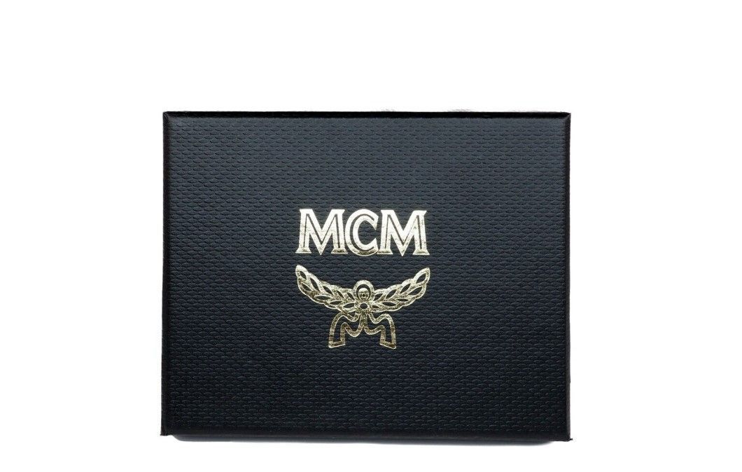 MCM Spectrum Diamond Mini Neon Yellow Visetos Leather Card Case Size ONE SIZE - 3 Thumbnail