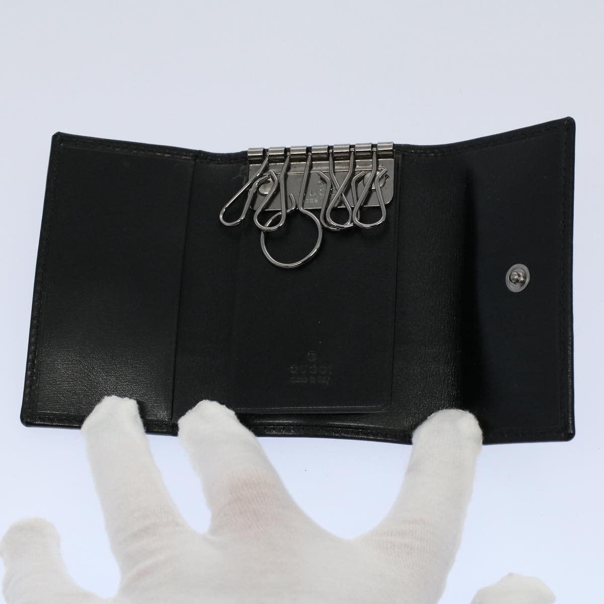 Gucci Black Leather Wallet (Pre-Owned) Size ONE SIZE - 5 Thumbnail