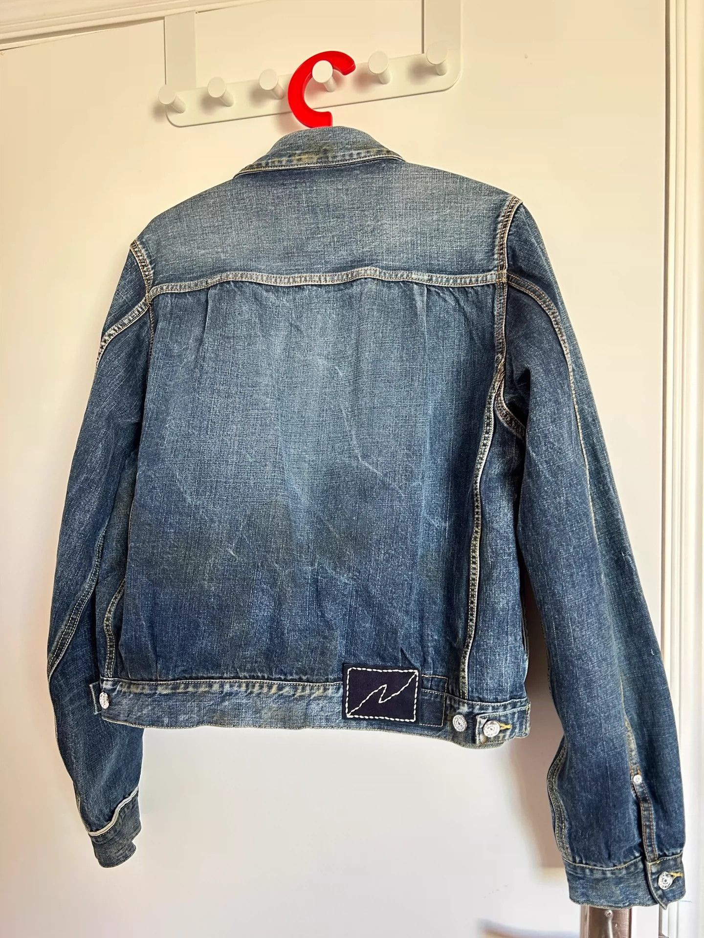 visvim SHORTY CHORE JKT DRY DENIM