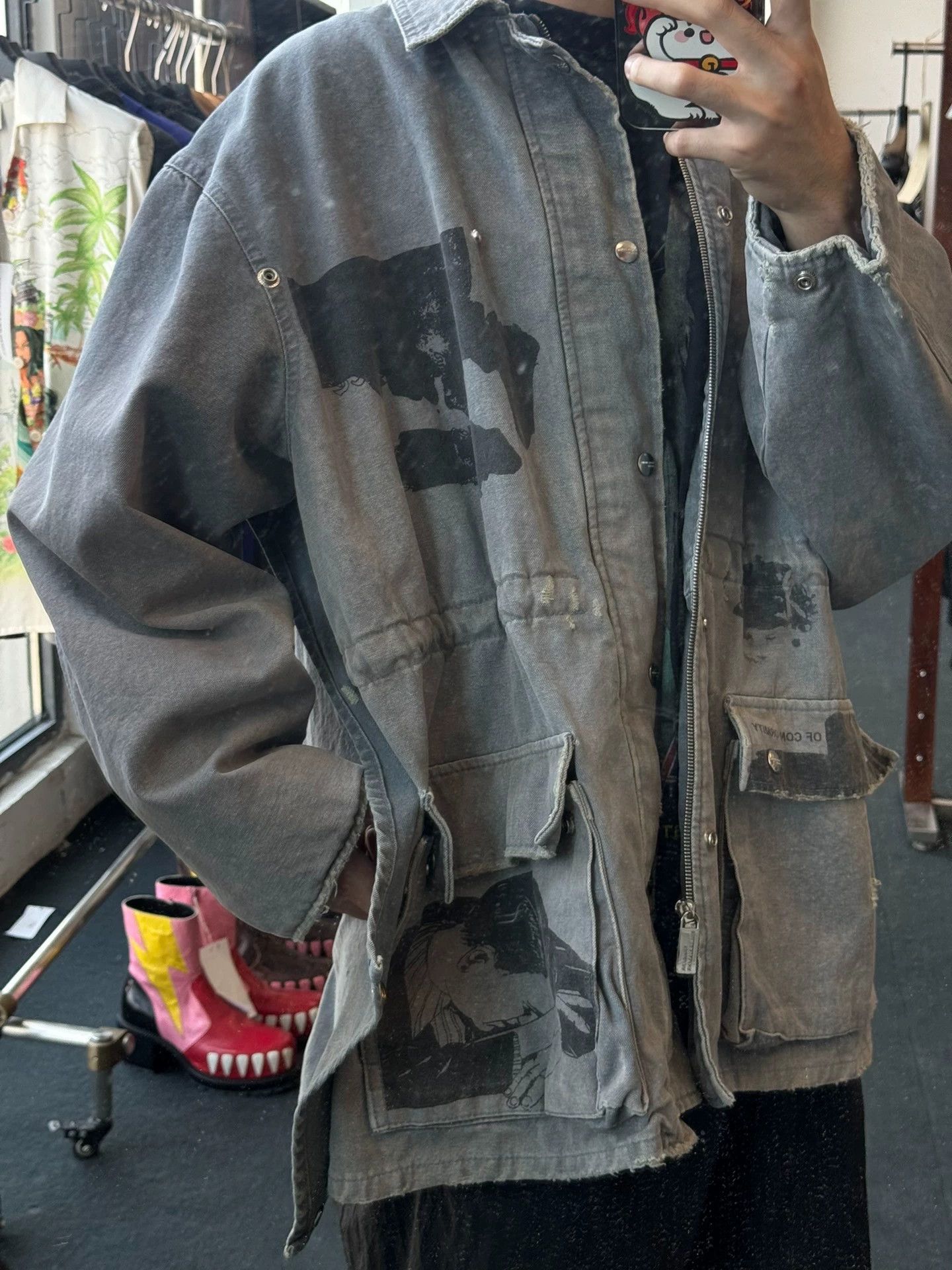 Enfants Riches Deprimes Enfants Riches Deprimes Hunting heavy industry washed jacket Size US M / EU 48-50 / 2 - 9 Thumbnail