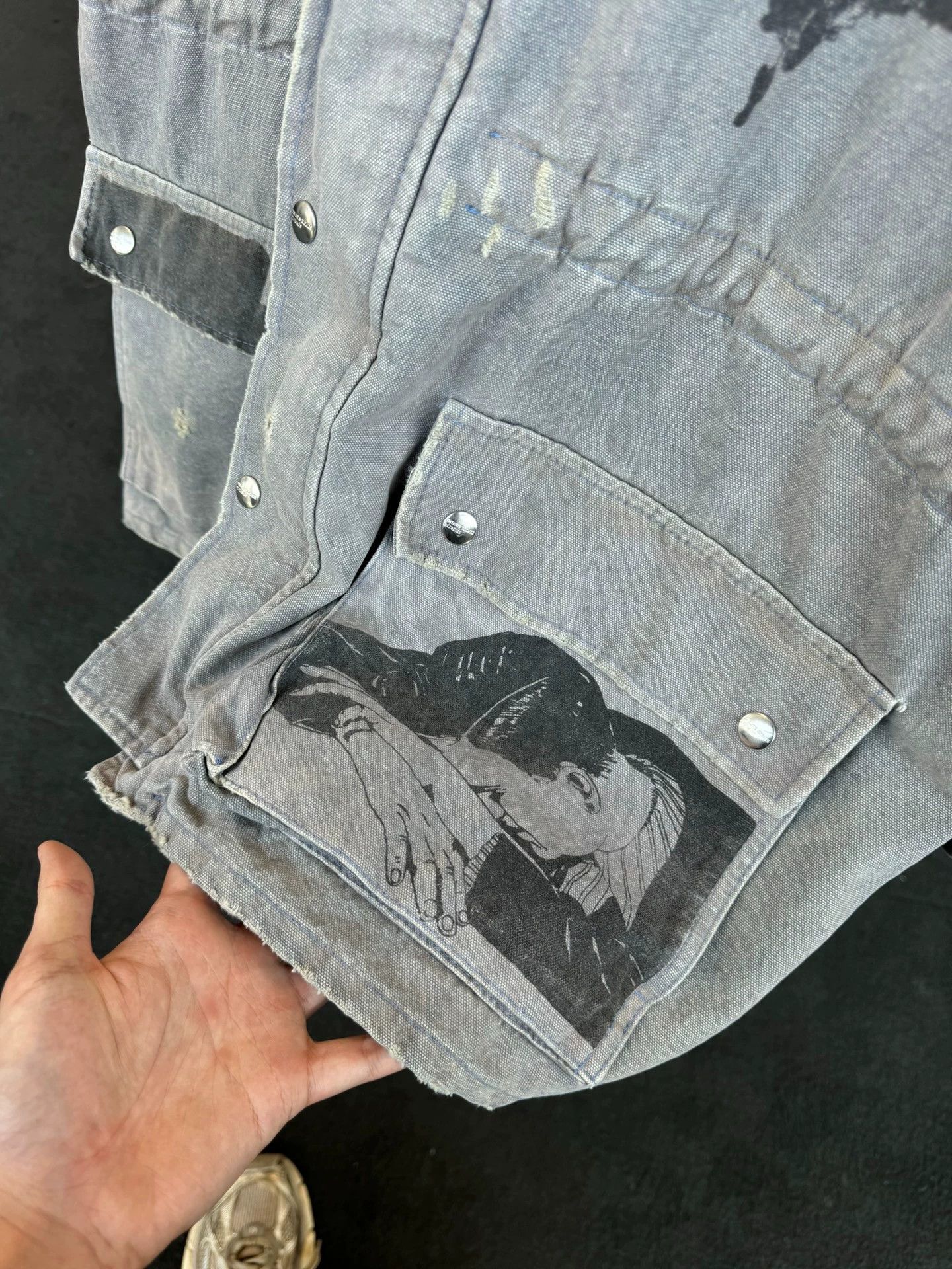 Enfants Riches Deprimes Enfants Riches Deprimes Hunting heavy industry washed jacket Size US M / EU 48-50 / 2 - 4 Thumbnail