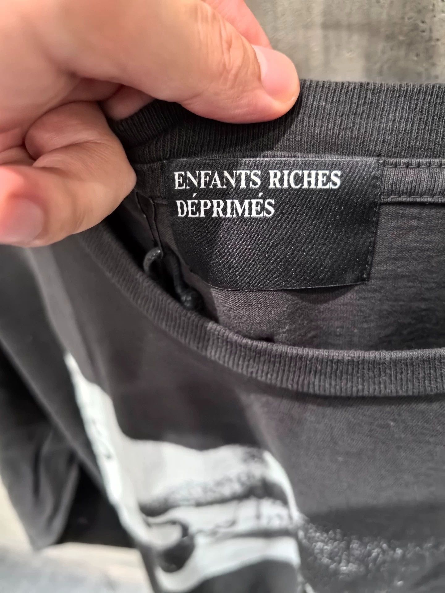 Enfants Riches Deprimes Enfants Riches Deprimes Lip long sleeve tee Size US XL / EU 56 / 4 - 3 Thumbnail
