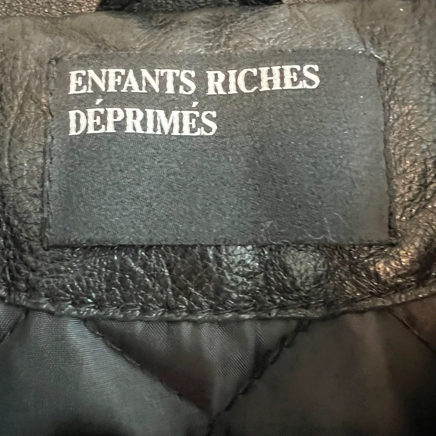 Enfants Riches Deprimes Enfants Riches Deprimes Limited leather clothing Size US L / EU 52-54 / 3 - 4 Thumbnail