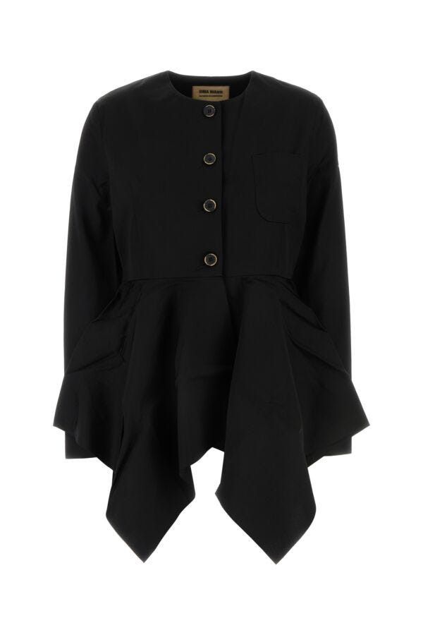 Uma Wang Black Viscose Blend Koney Jacket Size M / US 6-8 / IT 42-44 - 3 Thumbnail