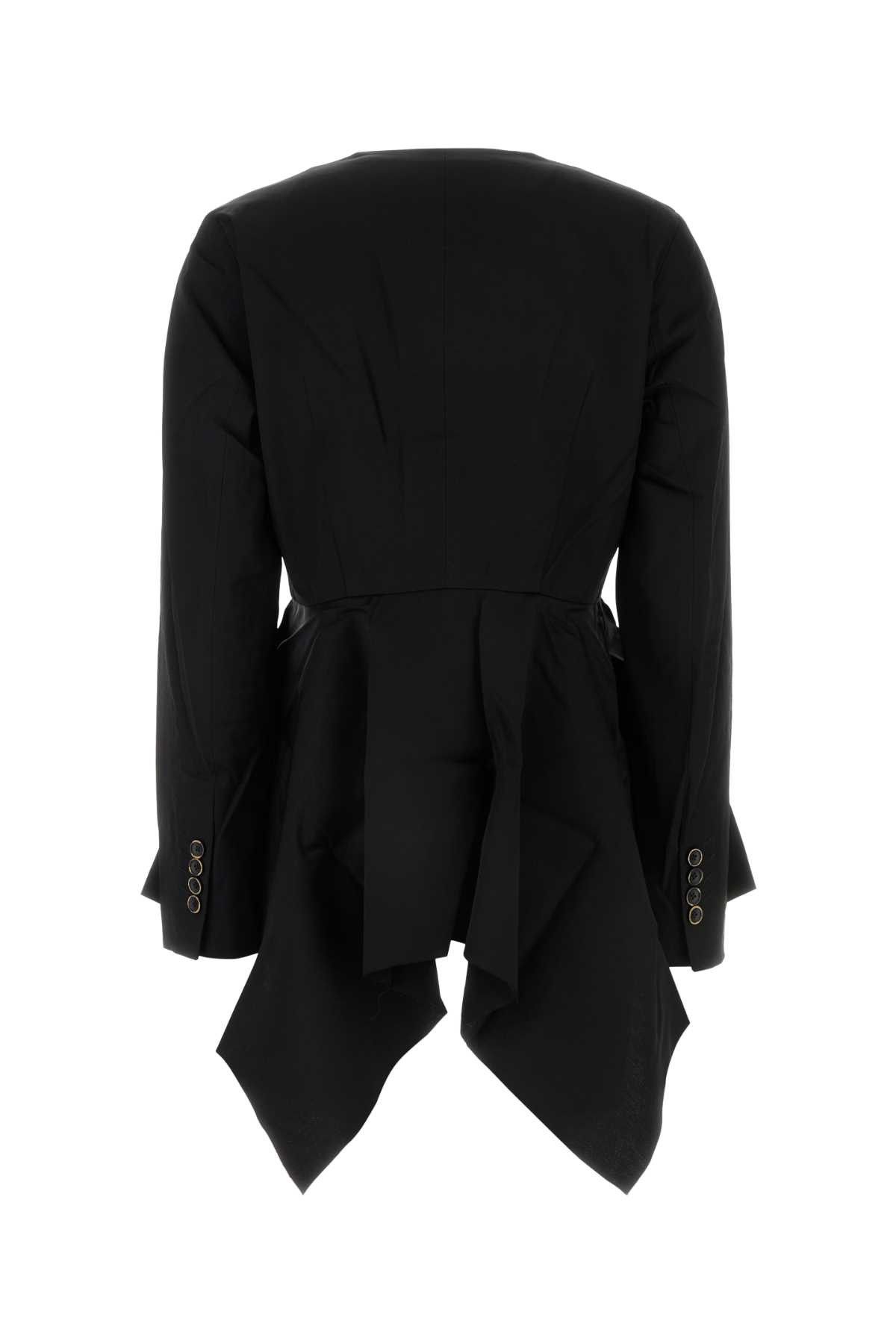 Uma Wang Black Viscose Blend Koney Jacket Size M / US 6-8 / IT 42-44 - 2 Thumbnail