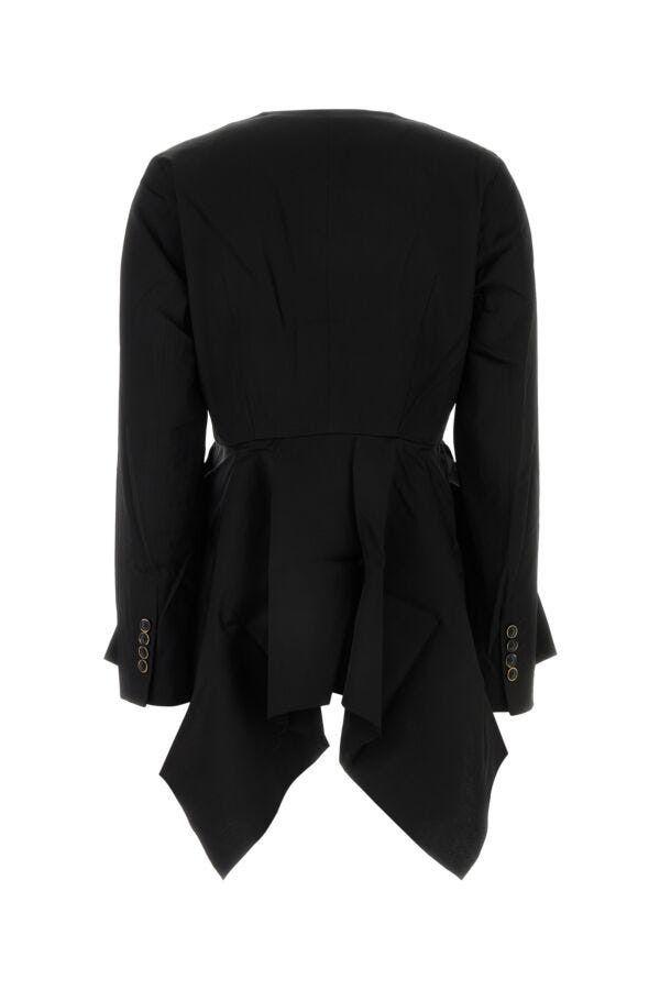 Uma Wang Black Viscose Blend Koney Jacket Size M / US 6-8 / IT 42-44 - 4 Thumbnail