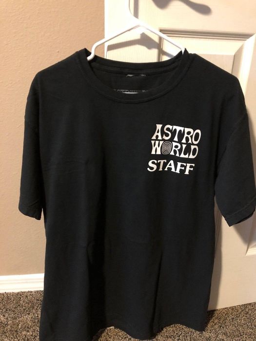 Astroworld staff t store shirt