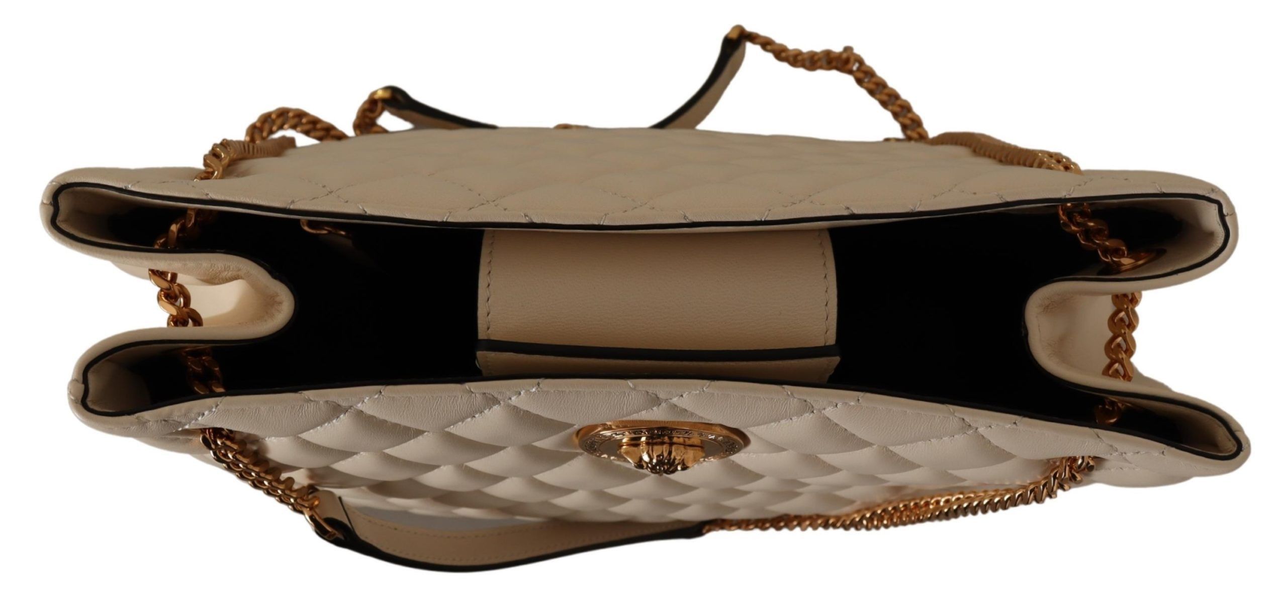 Versace Elegant Quilted Nappa Leather Women's Tote Size ONE SIZE - 6 Thumbnail