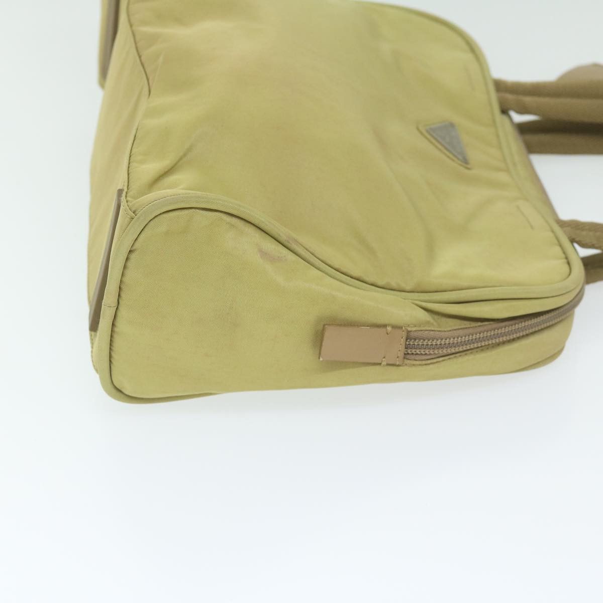 Prada Beige Synthetic Handbag (Pre-Owned) Size ONE SIZE - 10 Thumbnail