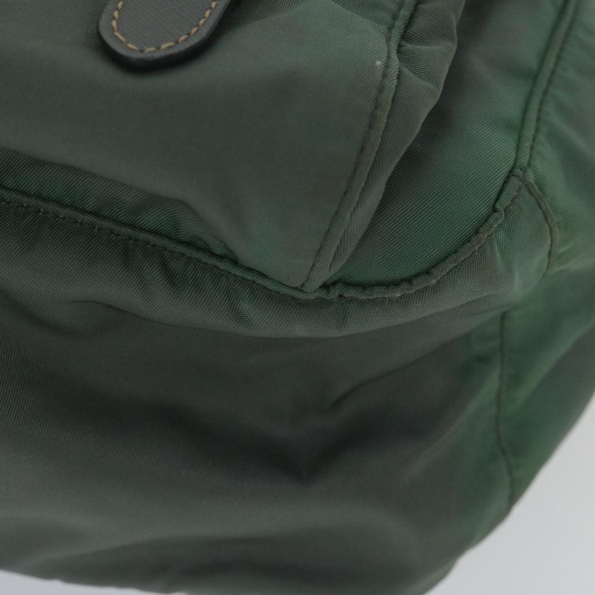 Prada Tessuto Khaki Synthetic Shoulder Bag (Pre-Owned) Size ONE SIZE - 13 Thumbnail