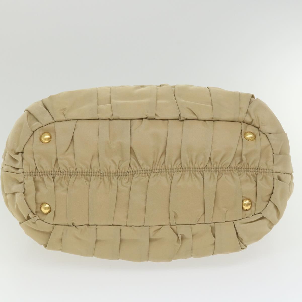 Prada Beige Synthetic Handbag (Pre-Owned) Size ONE SIZE - 3 Thumbnail