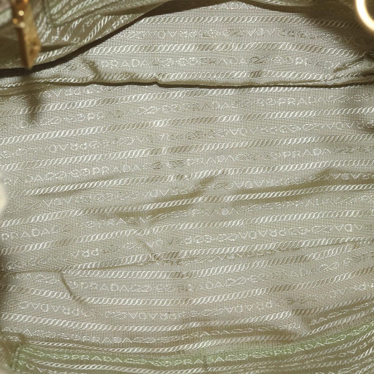 Prada Beige Synthetic Handbag (Pre-Owned) Size ONE SIZE - 5 Thumbnail