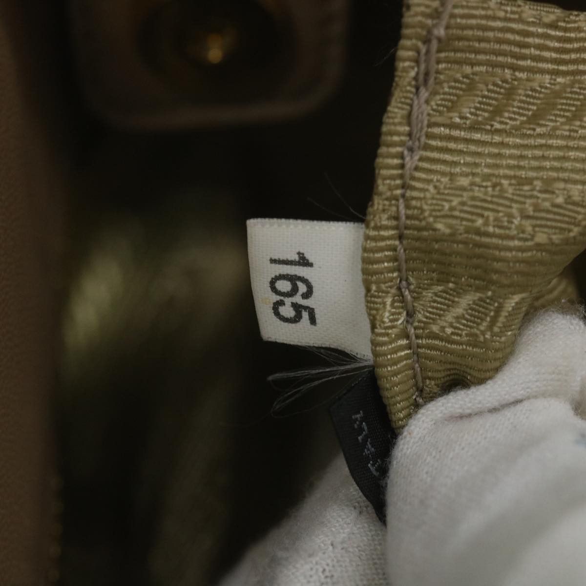 Prada Beige Synthetic Handbag (Pre-Owned) Size ONE SIZE - 6 Thumbnail