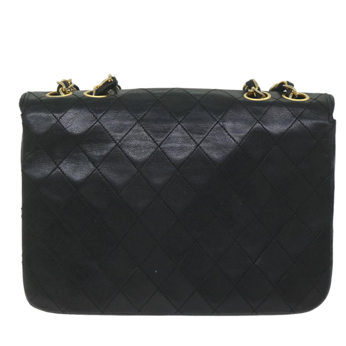 Chanel Demi Lune Black Leather Shoulder Bag (Pre-Owned) Size ONE SIZE - 2 Thumbnail
