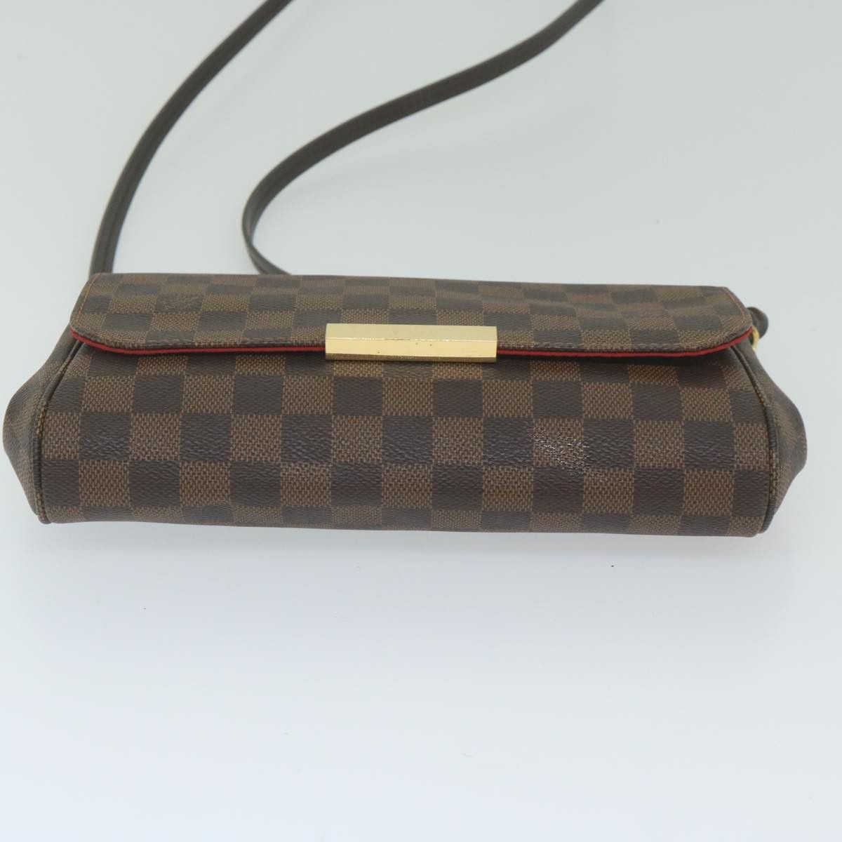 Louis Vuitton Favorite Brown Canvas Shoulder Bag (Pre-Owned) Size ONE SIZE - 3 Thumbnail