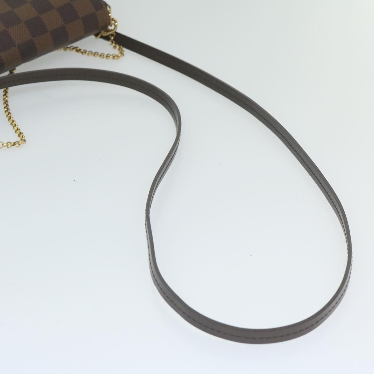 Louis Vuitton Favorite Brown Canvas Shoulder Bag (Pre-Owned) Size ONE SIZE - 13 Thumbnail