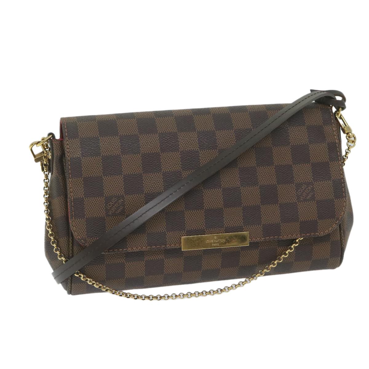 Louis Vuitton Favorite Brown Canvas Shoulder Bag (Pre-Owned) Size ONE SIZE - 10 Thumbnail