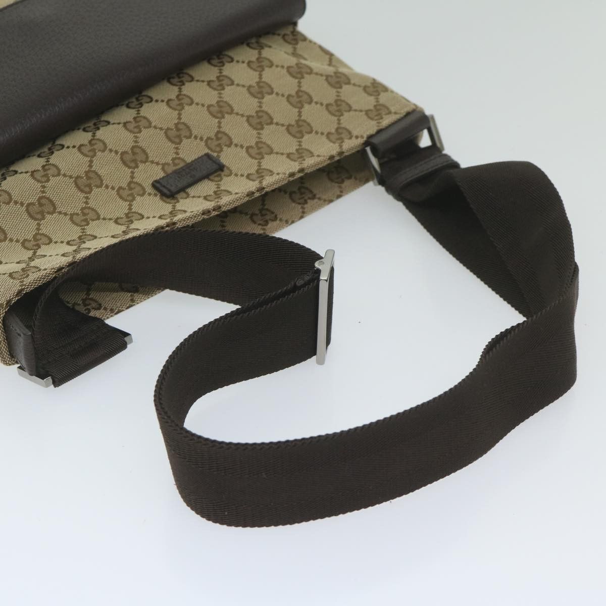 Gucci Gg Canvas Beige Canvas Shoulder Bag (Pre-Owned) Size ONE SIZE - 11 Thumbnail