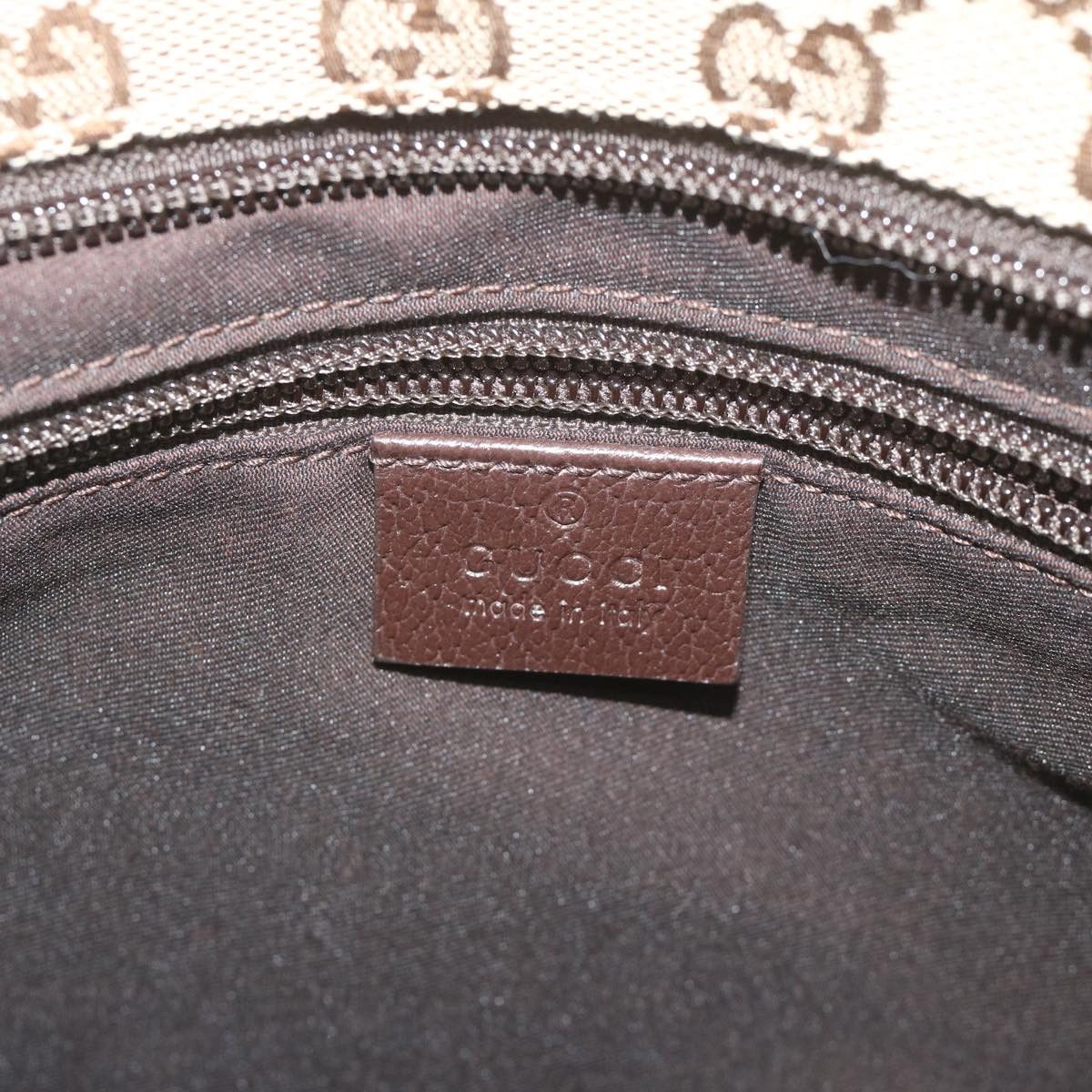 Gucci Gg Canvas Beige Canvas Shoulder Bag (Pre-Owned) Size ONE SIZE - 7 Thumbnail