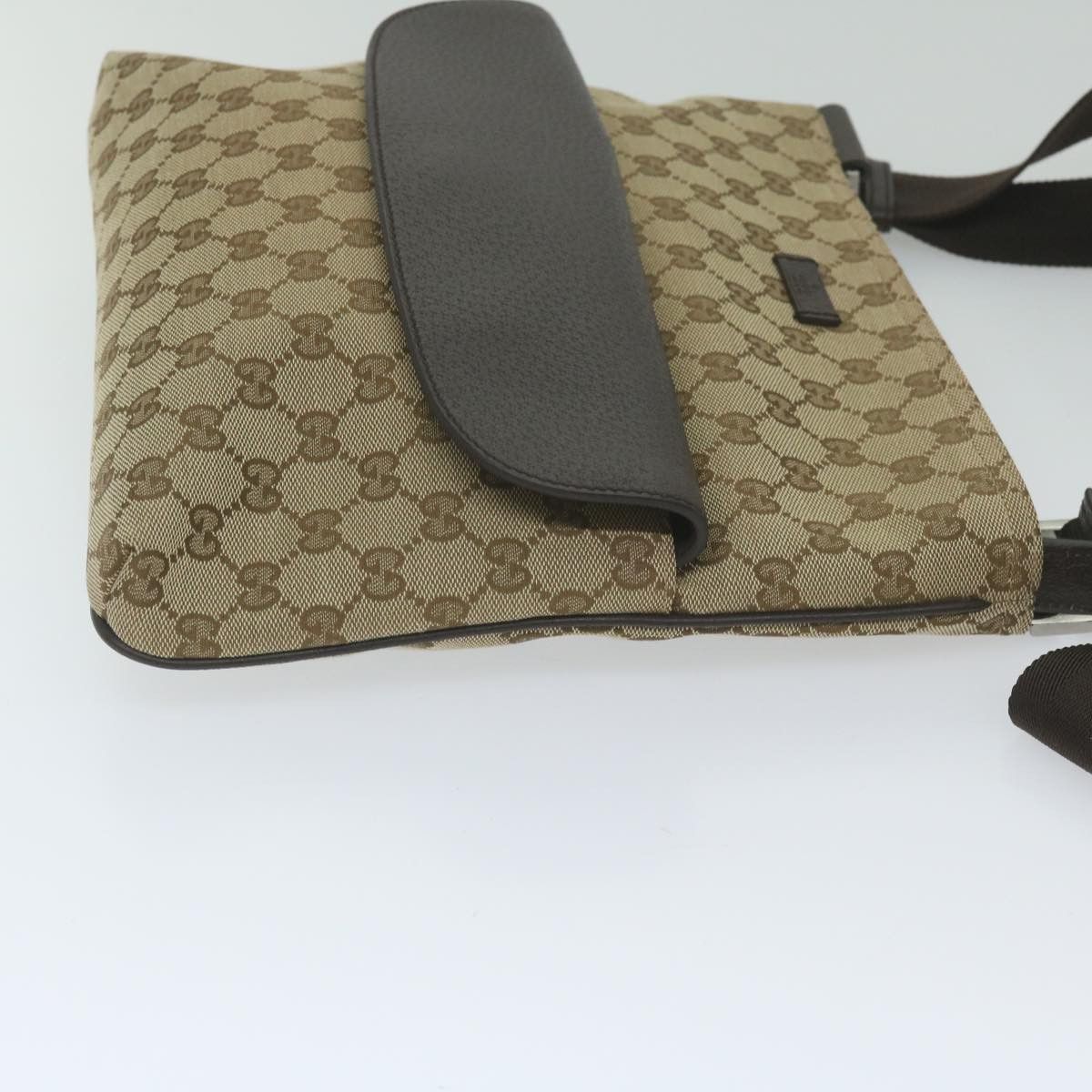 Gucci Gg Canvas Beige Canvas Shoulder Bag (Pre-Owned) Size ONE SIZE - 9 Thumbnail