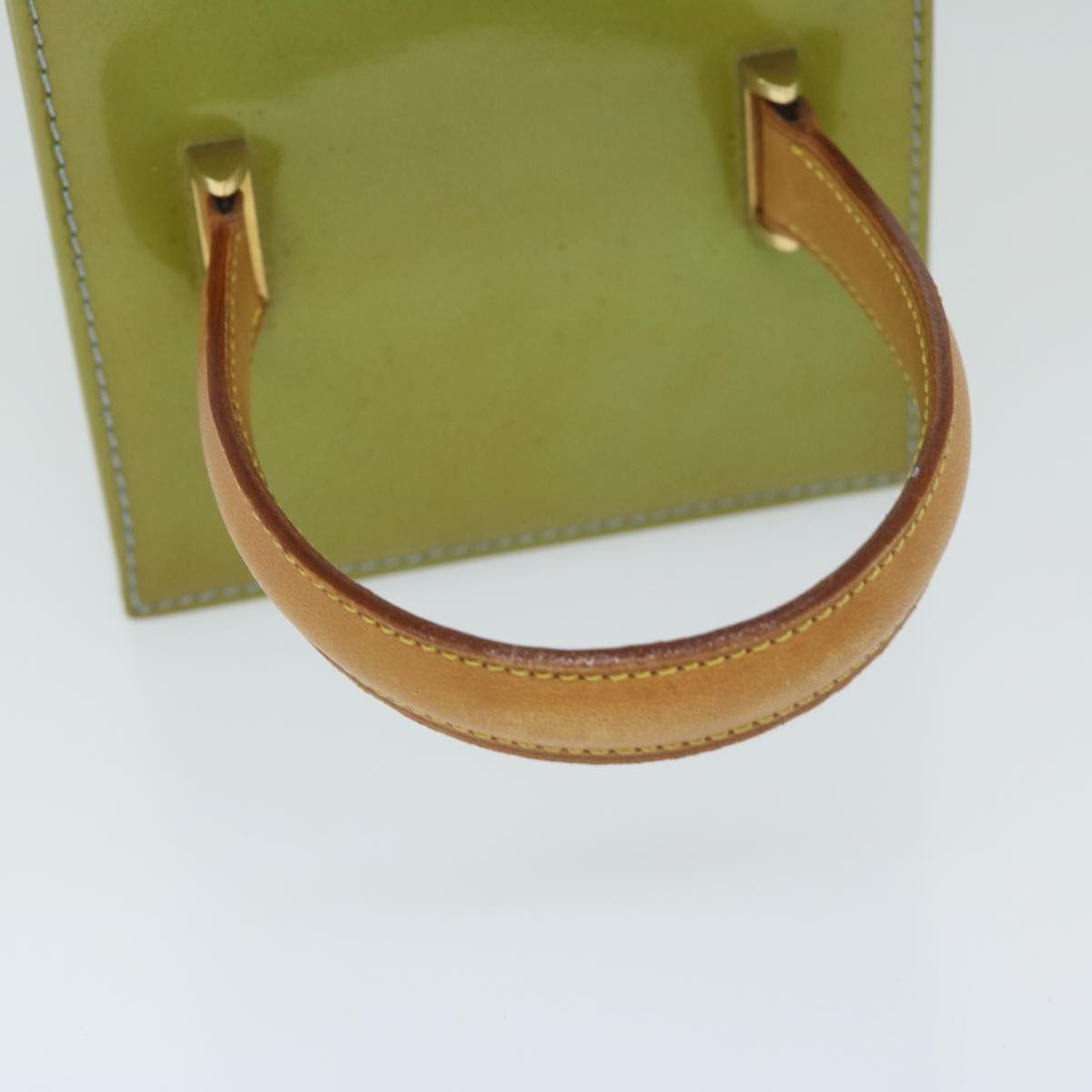 Louis Vuitton Bleecker Green Patent Leather Clutch Bag (Pre-Owned) Size ONE SIZE - 12 Thumbnail