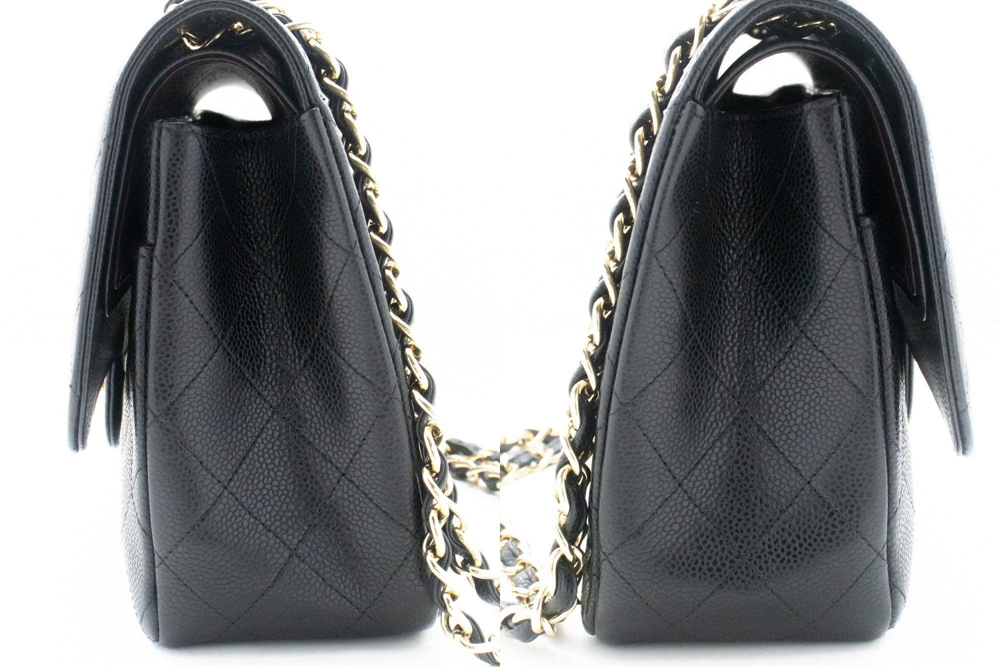 Chanel Timeless/Classique Black Leather Shoulder Bag (Pre-Owned) Size ONE SIZE - 11 Thumbnail