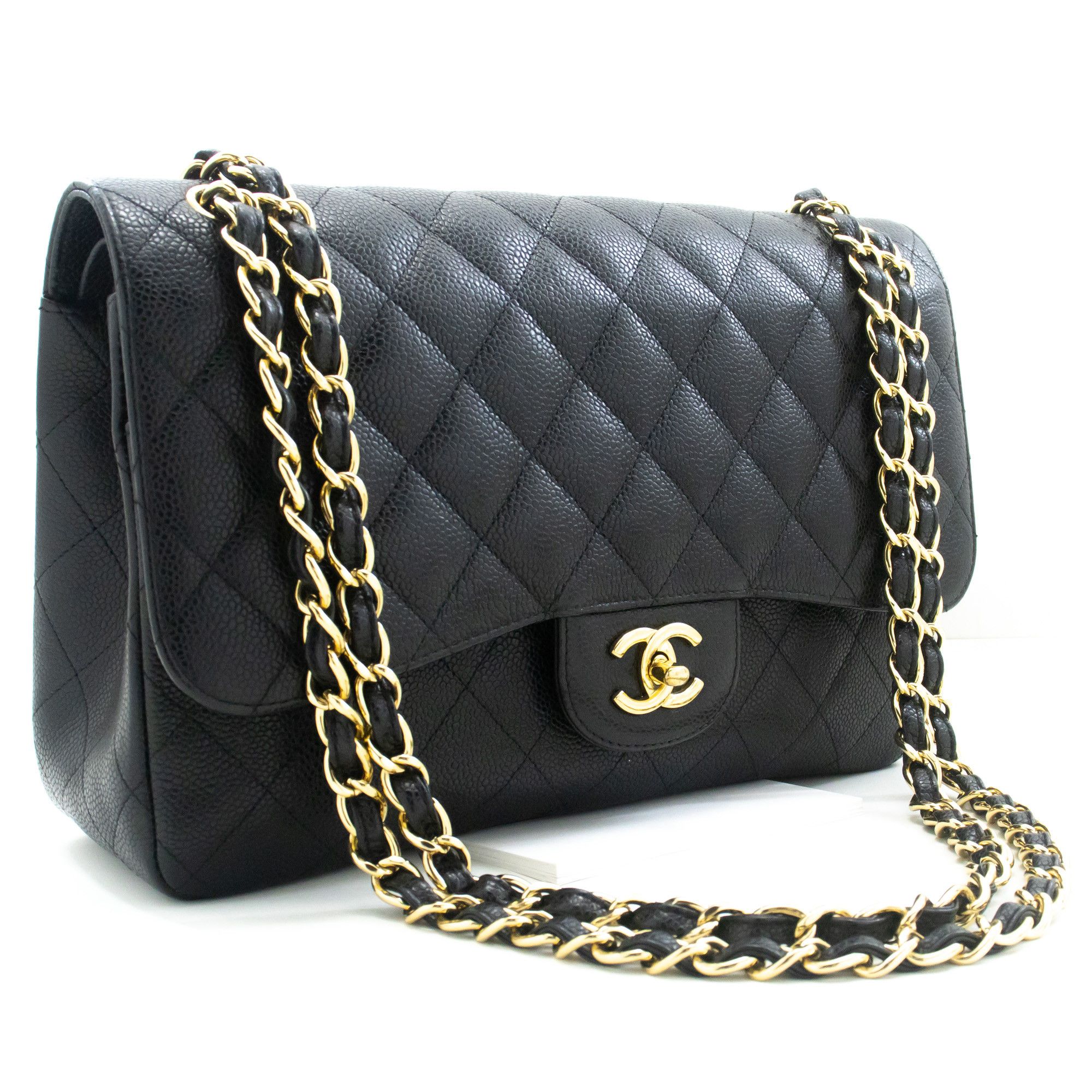 Chanel Timeless/Classique Black Leather Shoulder Bag (Pre-Owned) Size ONE SIZE - 5 Thumbnail