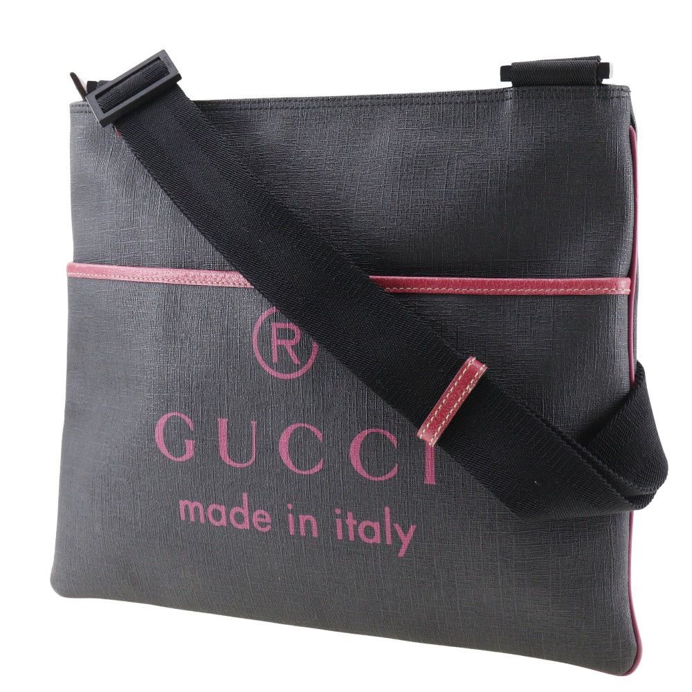 Gucci Gg Supreme Black Leather Shoulder Bag (Pre-Owned) Size ONE SIZE - 3 Thumbnail