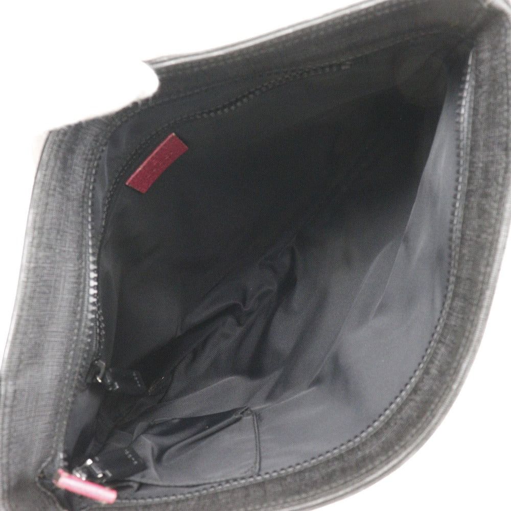 Gucci Gg Supreme Black Leather Shoulder Bag (Pre-Owned) Size ONE SIZE - 4 Thumbnail