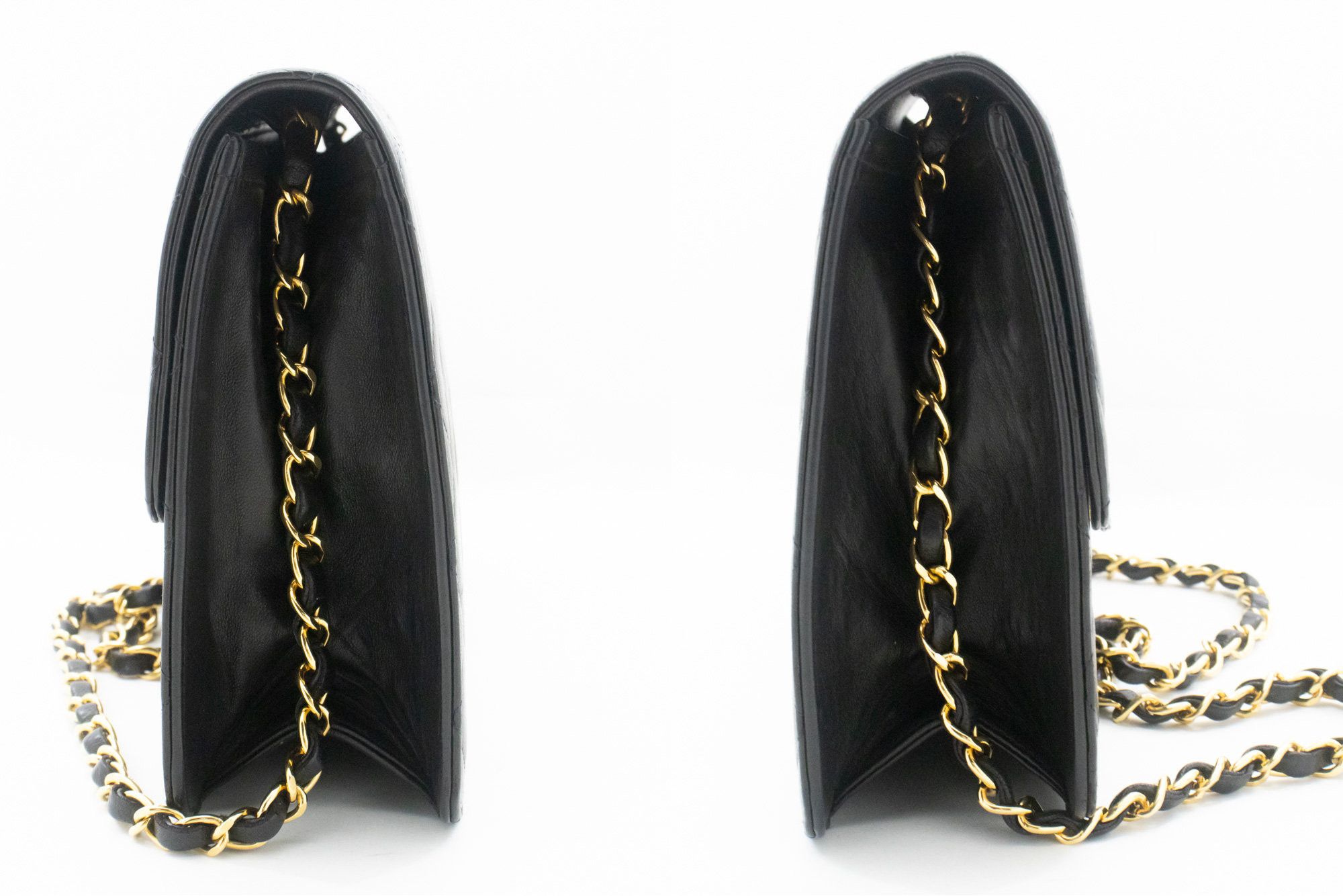 Chanel Cross Black Leather Shoulder Bag (Pre-Owned) Size ONE SIZE - 4 Thumbnail