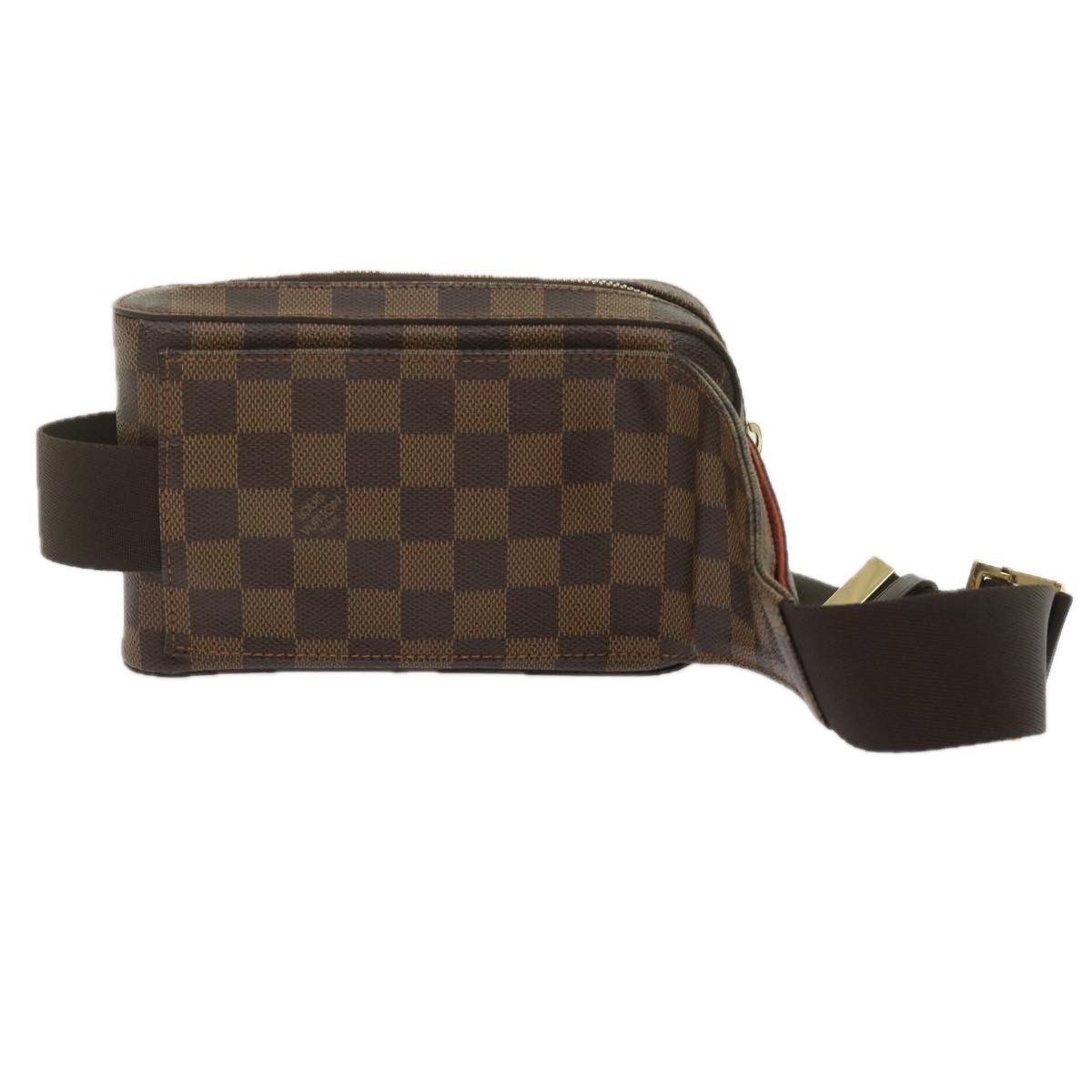 Louis Vuitton Geronimos Brown Canvas Shoulder Bag (Pre-Owned) Size ONE SIZE - 2 Thumbnail