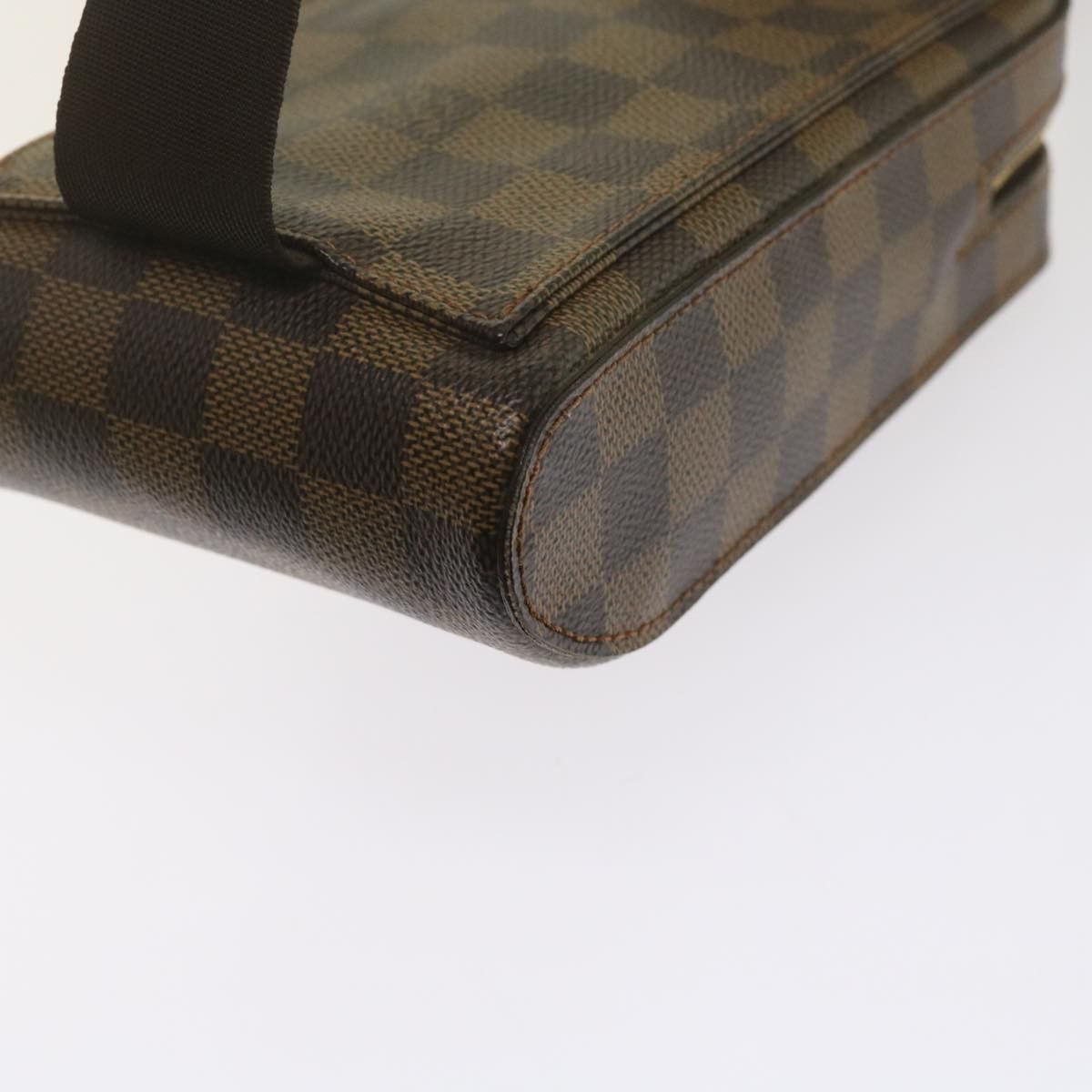 Louis Vuitton Geronimos Brown Canvas Shoulder Bag (Pre-Owned) Size ONE SIZE - 10 Thumbnail