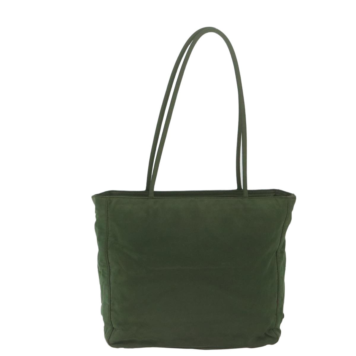 Prada Khaki Synthetic Tote Bag (Pre-Owned) Size ONE SIZE - 2 Thumbnail