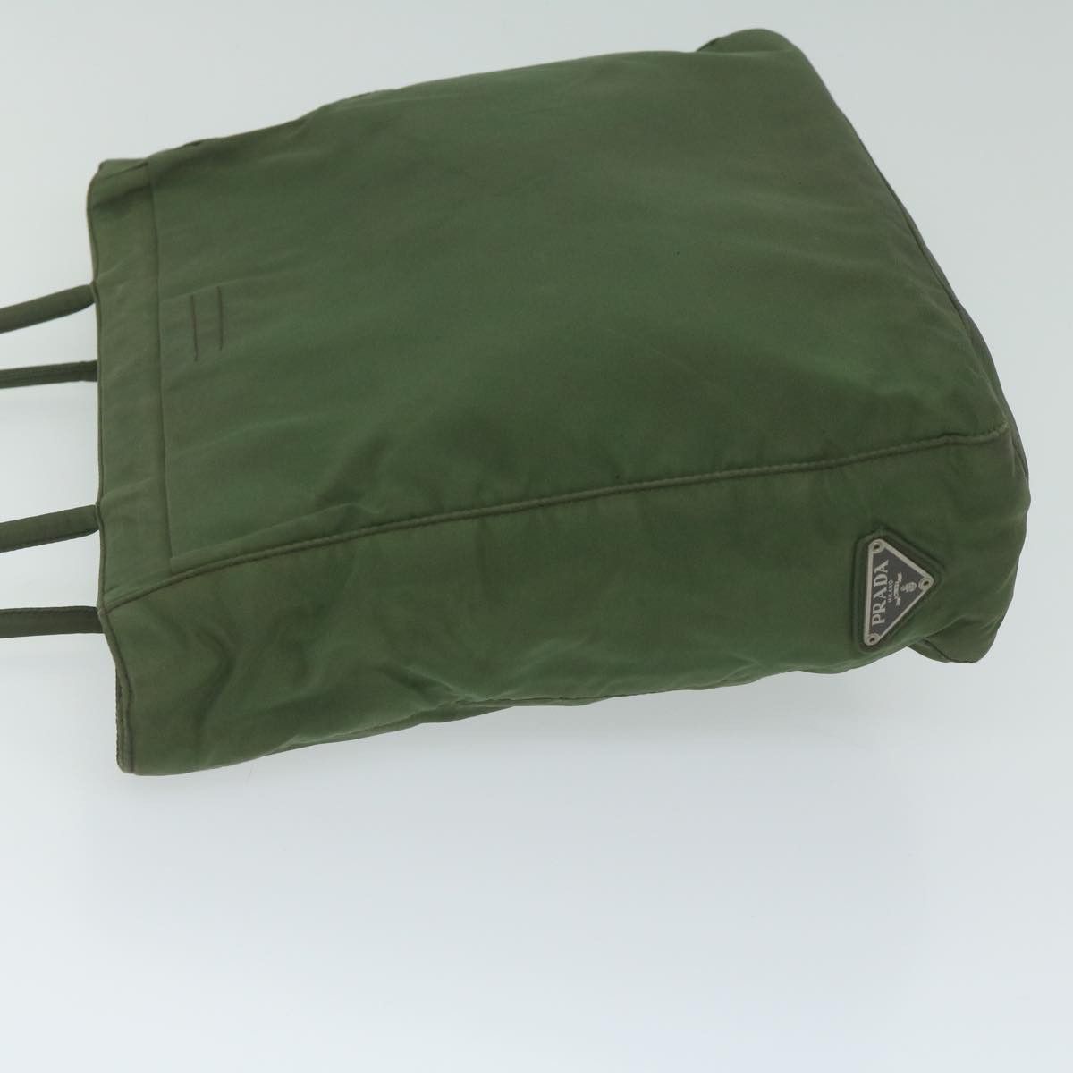 Prada Khaki Synthetic Tote Bag (Pre-Owned) Size ONE SIZE - 10 Thumbnail