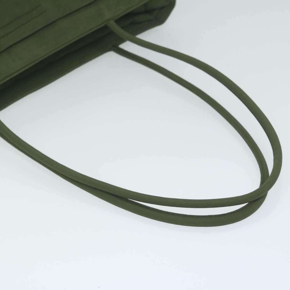 Prada Khaki Synthetic Tote Bag (Pre-Owned) Size ONE SIZE - 12 Thumbnail