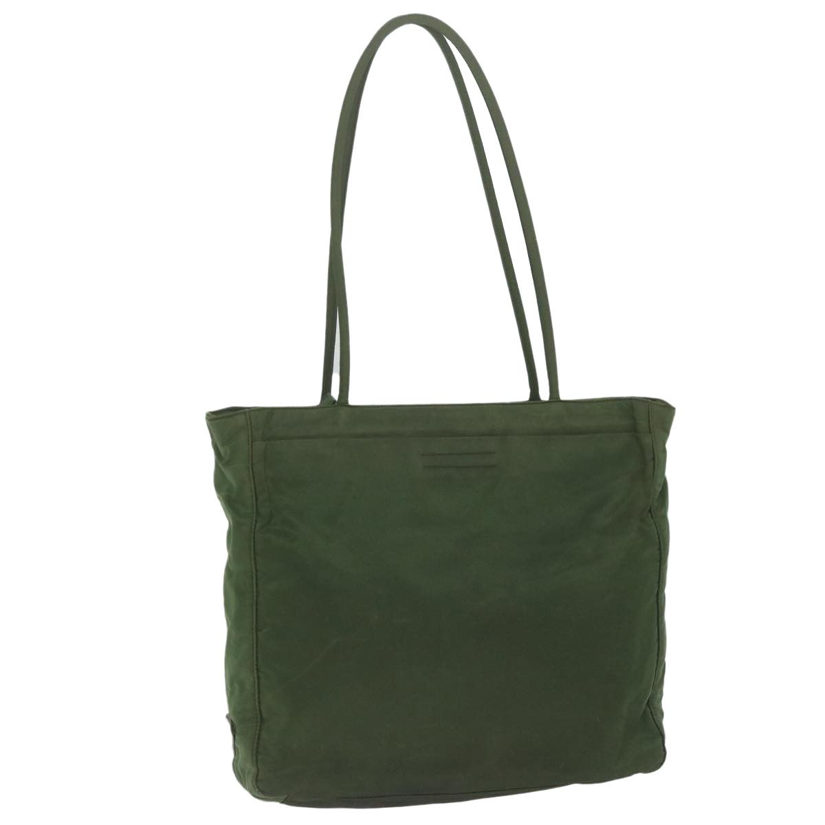 Prada Khaki Synthetic Tote Bag (Pre-Owned) Size ONE SIZE - 4 Thumbnail