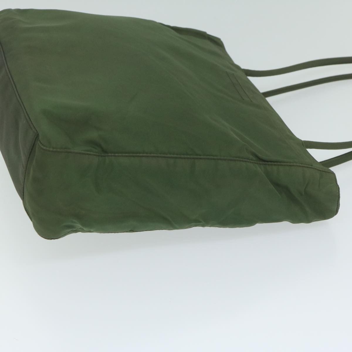 Prada Khaki Synthetic Tote Bag (Pre-Owned) Size ONE SIZE - 9 Thumbnail
