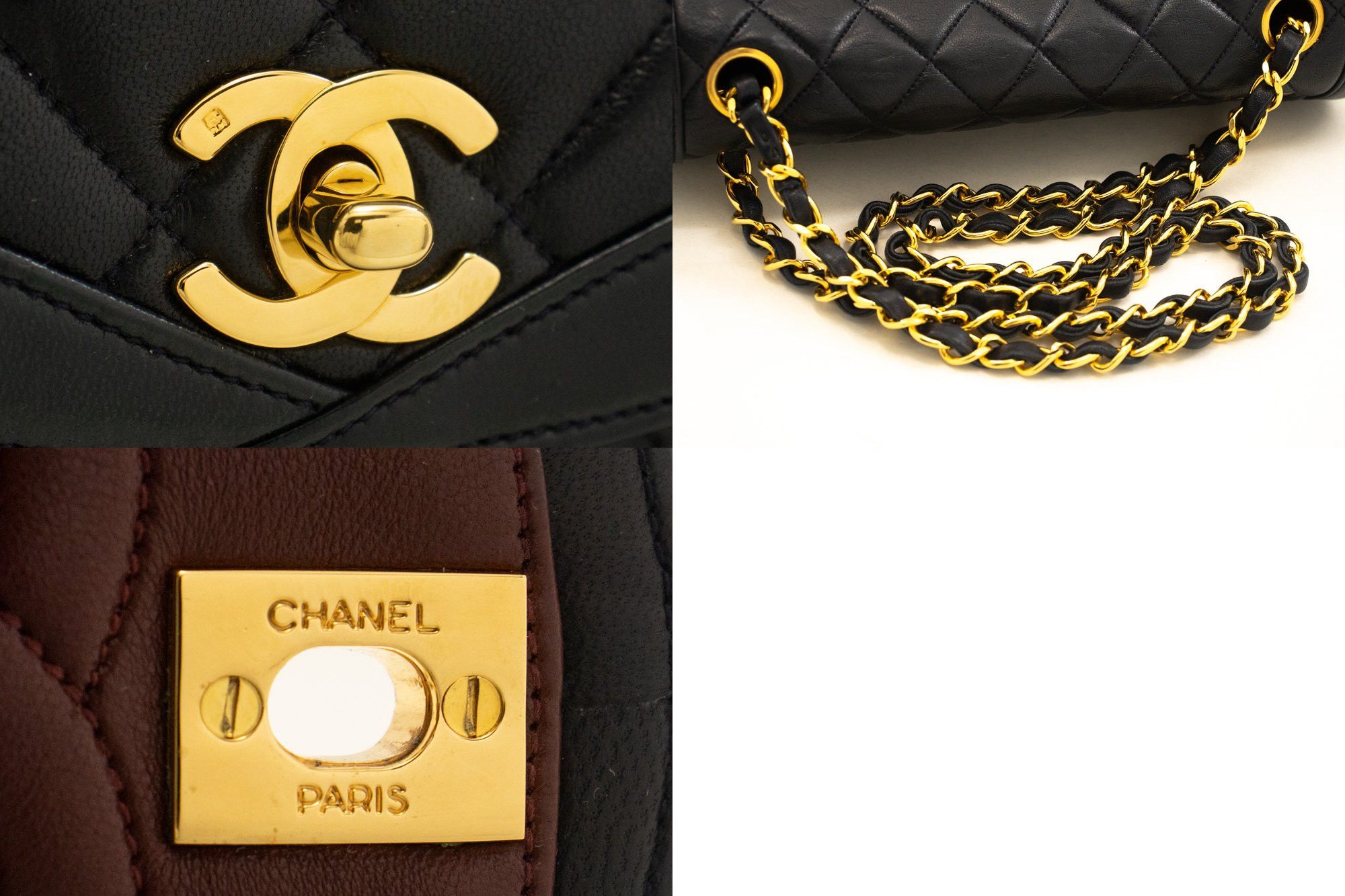 Chanel Matelassé Navy Leather Shoulder Bag (Pre-Owned) Size ONE SIZE - 8 Thumbnail