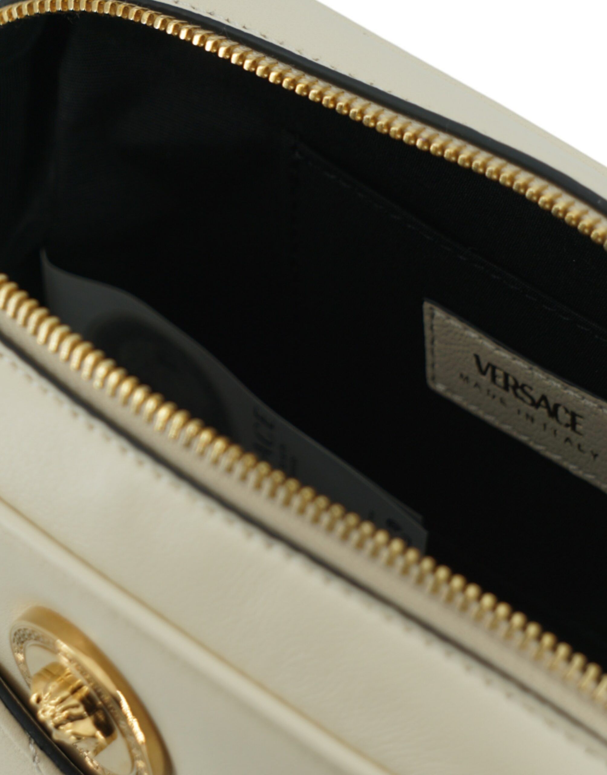 Versace Elegant White Lamb Leather Camera Women's Bag Size ONE SIZE - 5 Thumbnail