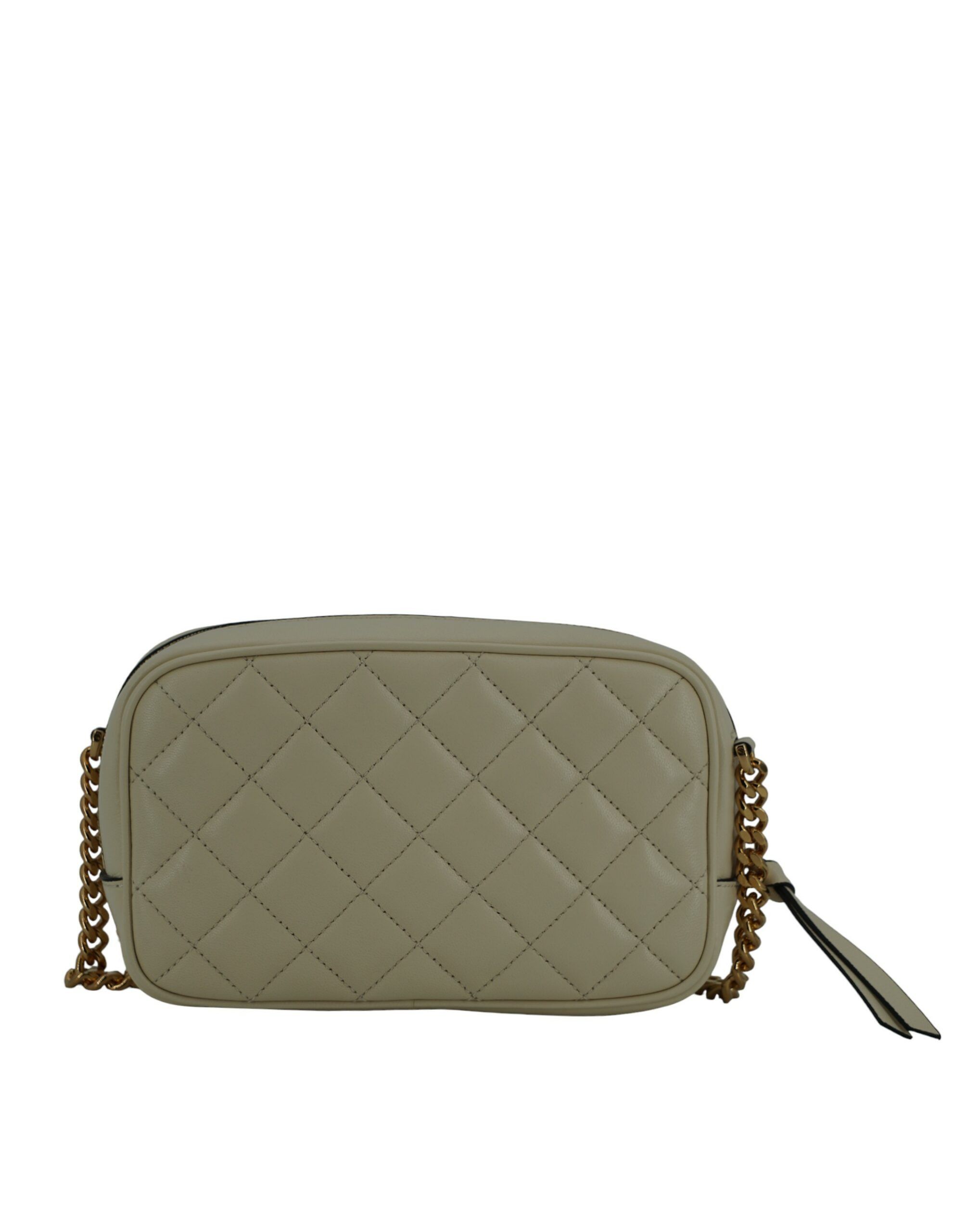 Versace Elegant White Lamb Leather Camera Women's Bag Size ONE SIZE - 2 Thumbnail