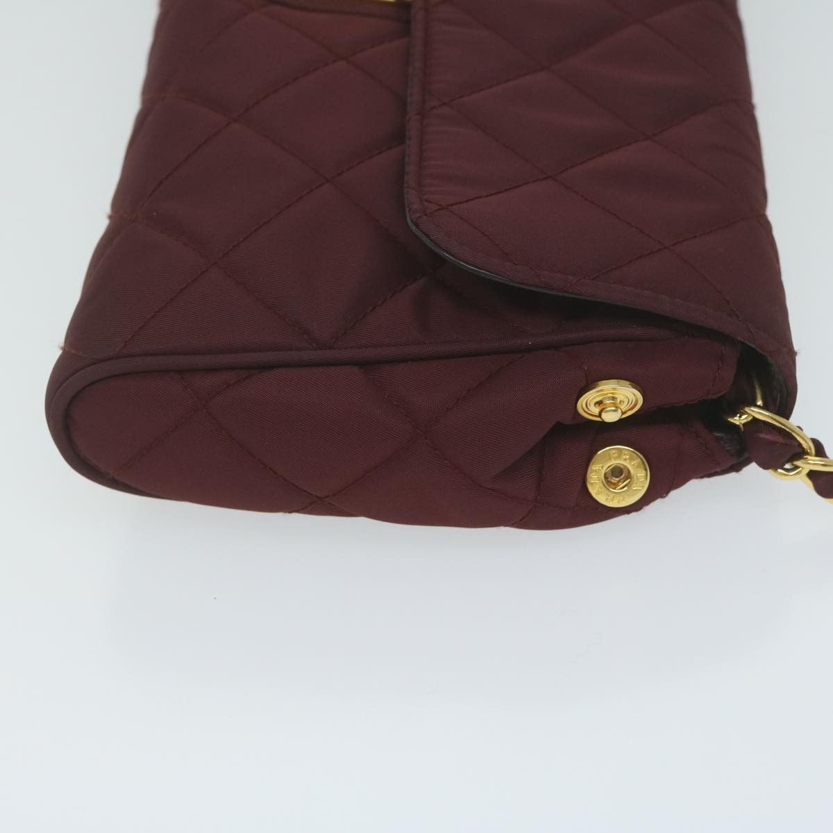 Prada Tessuto Red Synthetic Shoulder Bag (Pre-Owned) Size ONE SIZE - 11 Thumbnail