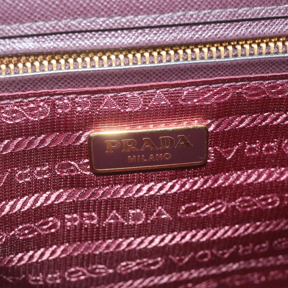 Prada Tessuto Red Synthetic Shoulder Bag (Pre-Owned) Size ONE SIZE - 8 Thumbnail
