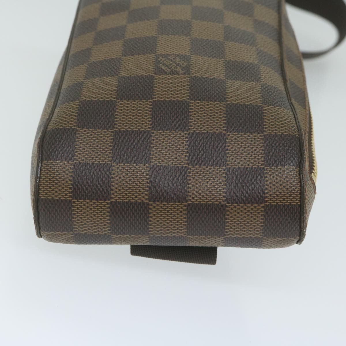 Louis Vuitton Geronimos Brown Canvas Shoulder Bag (Pre-Owned) Size ONE SIZE - 4 Thumbnail