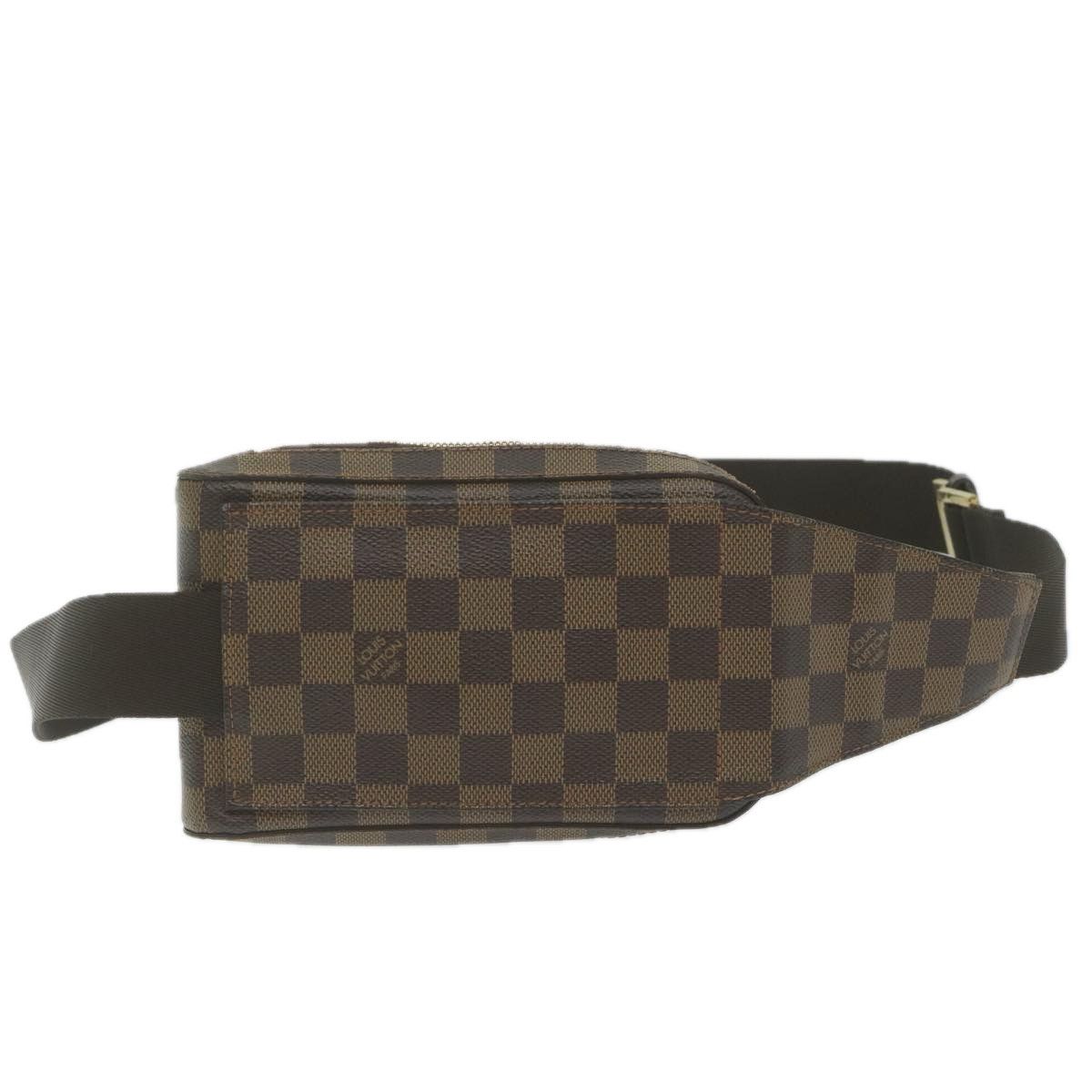 Louis Vuitton Geronimos Brown Canvas Shoulder Bag (Pre-Owned) Size ONE SIZE - 10 Thumbnail