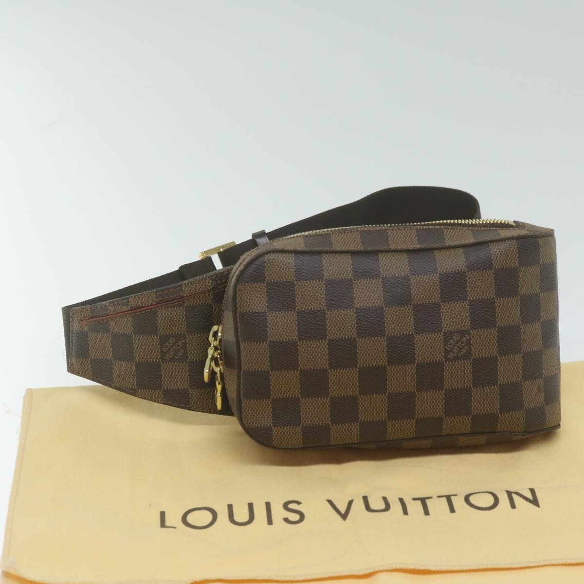 Louis Vuitton Geronimos Brown Canvas Shoulder Bag (Pre-Owned) Size ONE SIZE - 9 Thumbnail