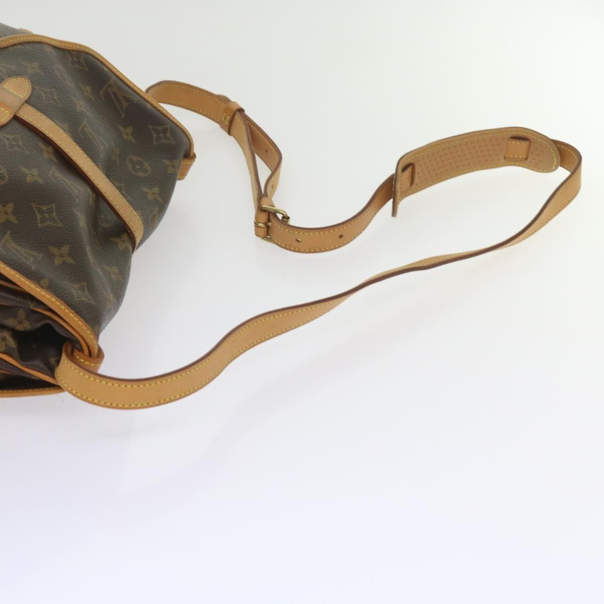 Louis Vuitton Saumur 30 Brown Canvas Shoulder Bag (Pre-Owned) Size ONE SIZE - 13 Thumbnail